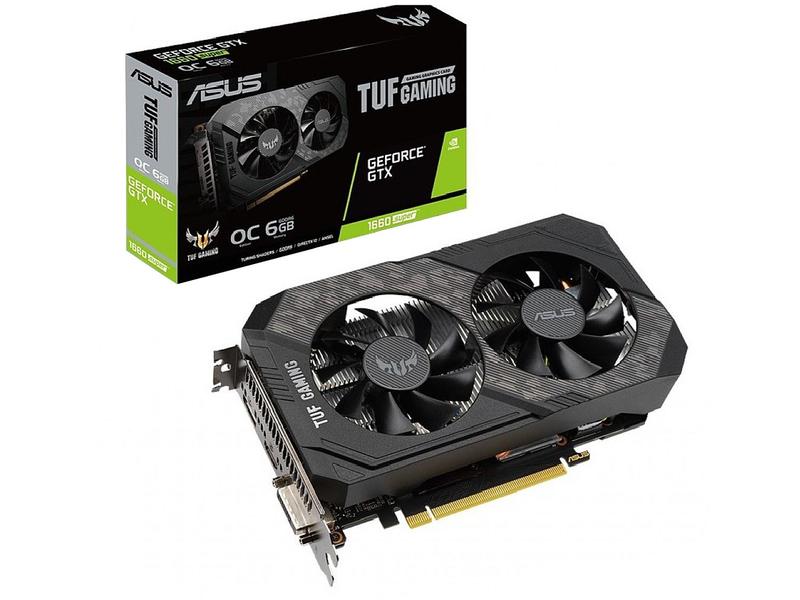 【新品◦未開封】ASUS GeForce GTX 1660 Super Placa de Vídeo Asus GeForce GTX 1660 Super - 6GB GDDR6 192 bits